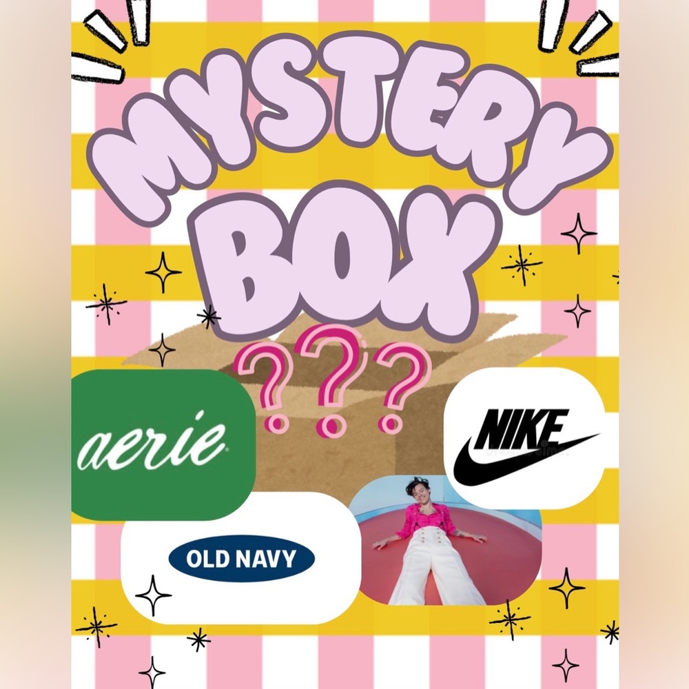 3pc Mystery Box - Aerie, Old Navy, Nike, Vintage and more! $100+ original value!